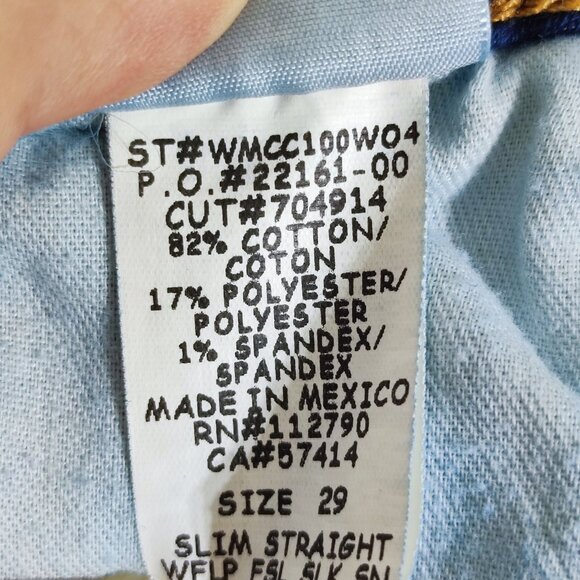 True Religion slim straight jeans women's size 29 dark wash ink blue colour - Picture 7 of 16